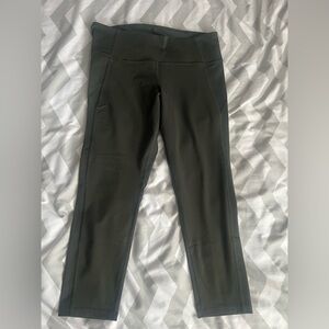 Green Under Armour leggings